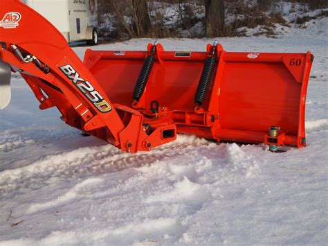 skid steer snow blade illinois|front mounted snow blades tractors.